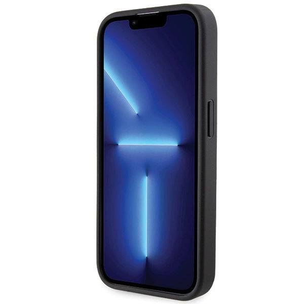 BMW Grip Hot Stamp-hylster til iPhone 15 Pro - sort