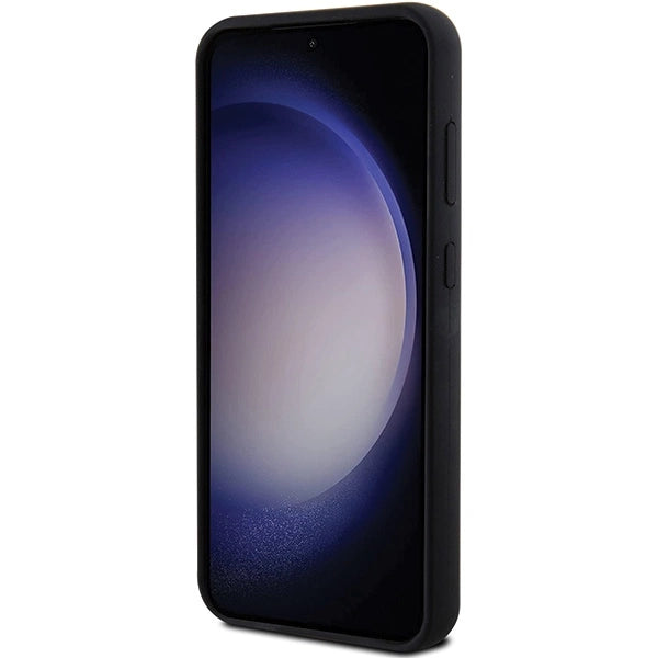 Karl Lagerfeld Silicone Ikonik Metal Pin case for Samsung Galaxy S23 FE - black