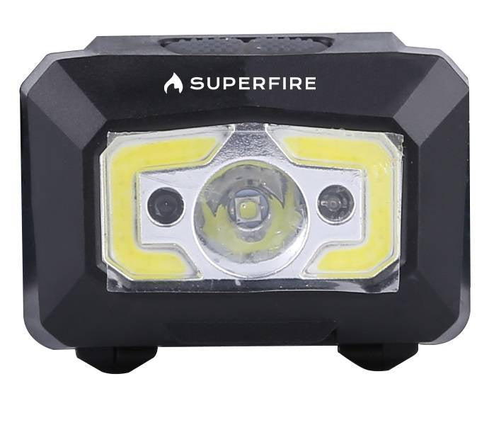 Superfire X30 forlygter, 340 lm, USB, 5 tilstande, 130 m