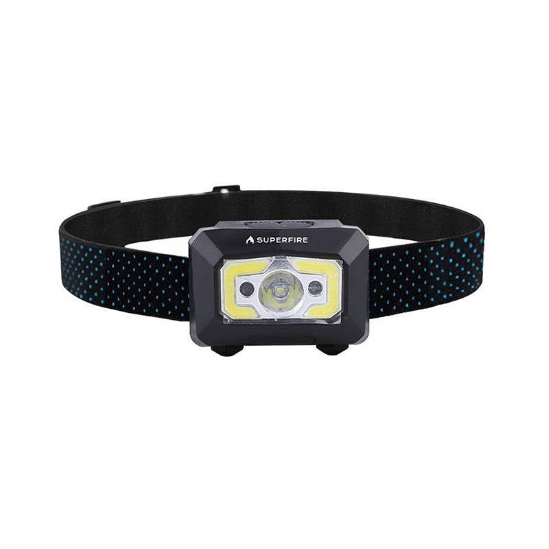 Superfire X30 forlygter, 340 lm, USB, 5 tilstande, 130 m