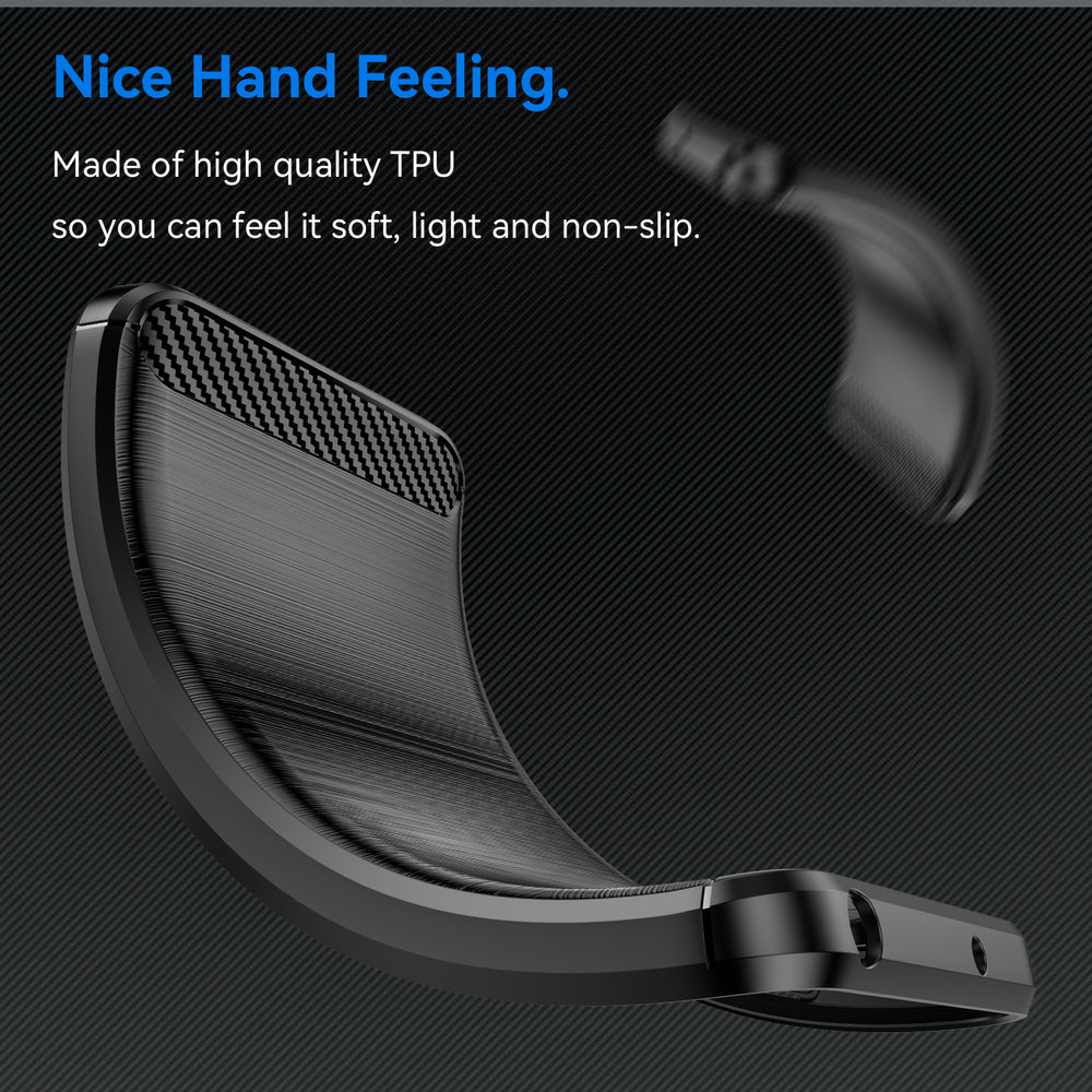 Carbon Case til Xiaomi Redmi Note 13 Pro - sort
