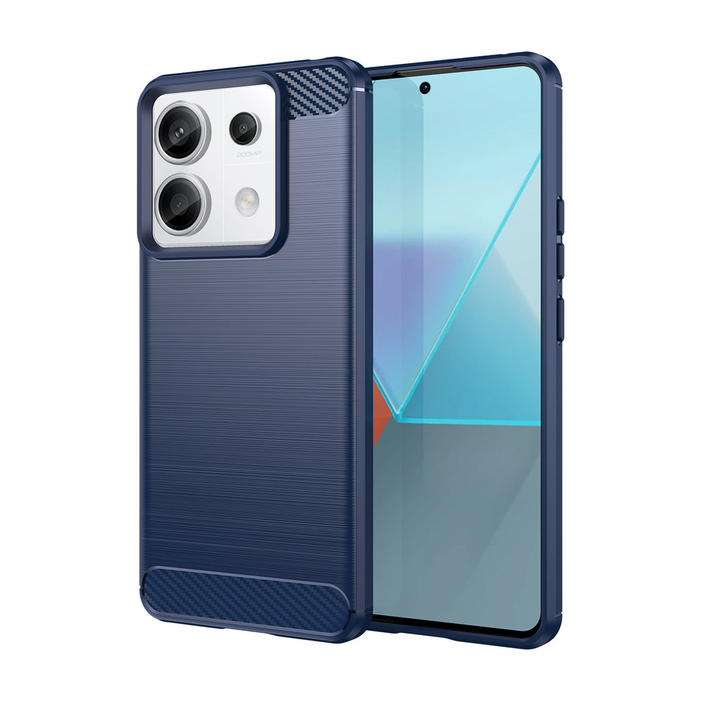 Carbon Case til Xiaomi Redmi Note 13 Pro - blå