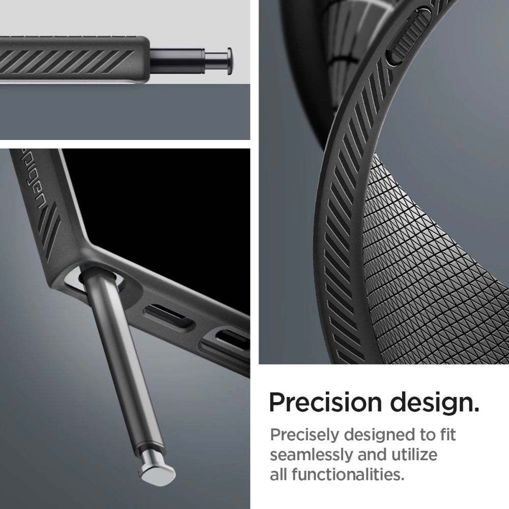 Spigen Liquid Air Case til Samsung Galaxy S24 Ultra - Matte sort