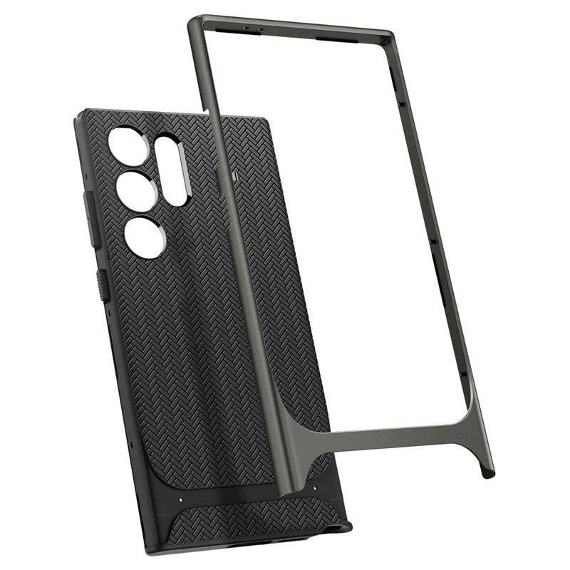 Spigen Neo Hybrid Case til Samsung Galaxy S24 Ultra - Metallic Gray