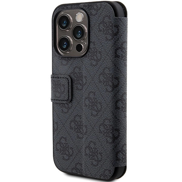 Guess 4G Metal Logo case for iPhone 15 Pro - gray