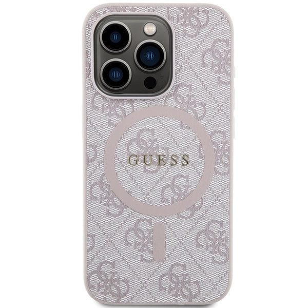 Guess 4G Collection MagSafe Case til iPhone 14 Pro Max - Pink