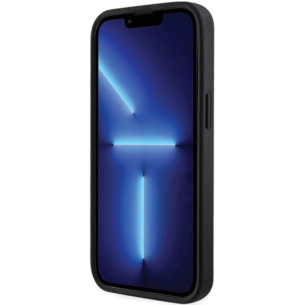 Guess GCube Stripes MagSafe case for iPhone 15 / 14 / 13 - black