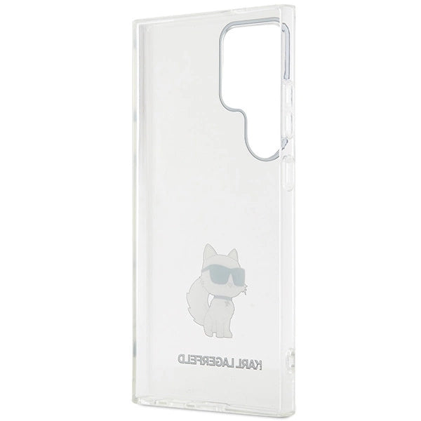 Karl Lagerfeld IML Choupette case for Samsung Galaxy S24 Ultra - transparent