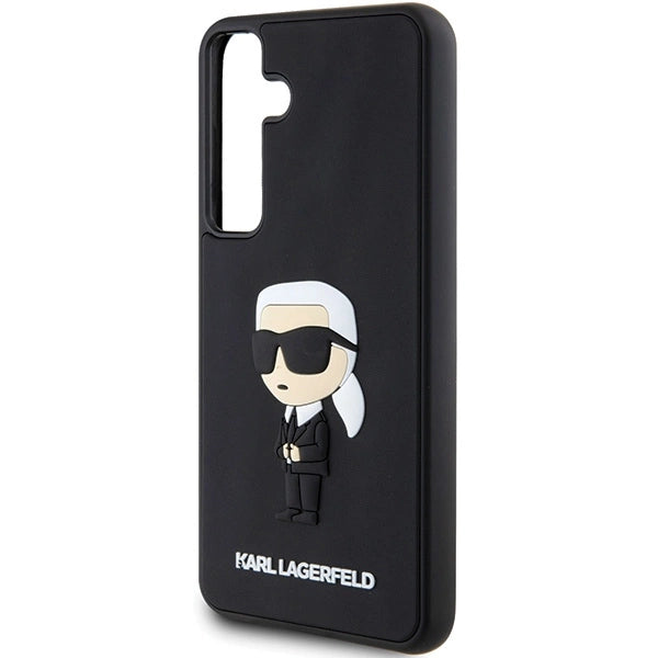 Karl Lagerfeld 3D Rubber Ikonik case for Samsung Galaxy S24 - black