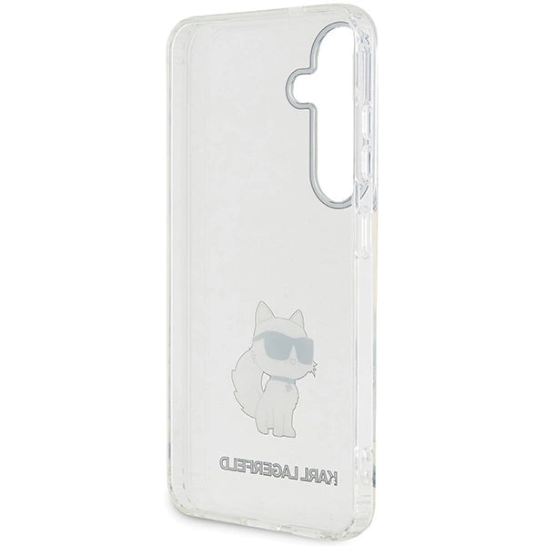 Karl Lagerfeld IML Choupette case for Samsung Galaxy S24 - transparent