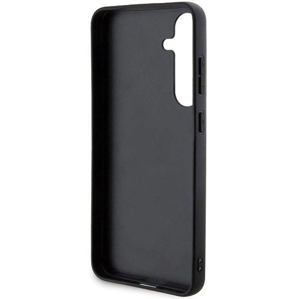 Karl Lagerfeld KLHCS24SPSAKCMPK S24 S921 hardcase black/black Saffiano Karl & Choupette Metal Pin