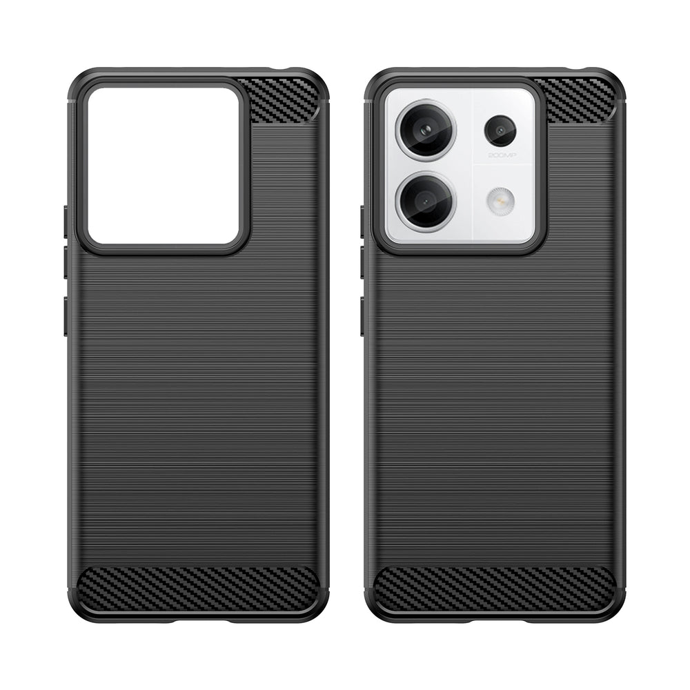 Carbon Case til Xiaomi Redmi Note 13 5G - sort