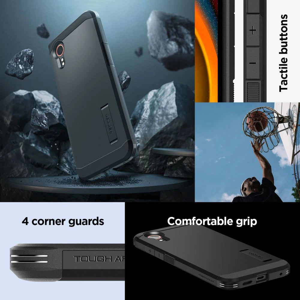 Spigen Tough Armor case til Samsung Galaxy XCover 7 - sort