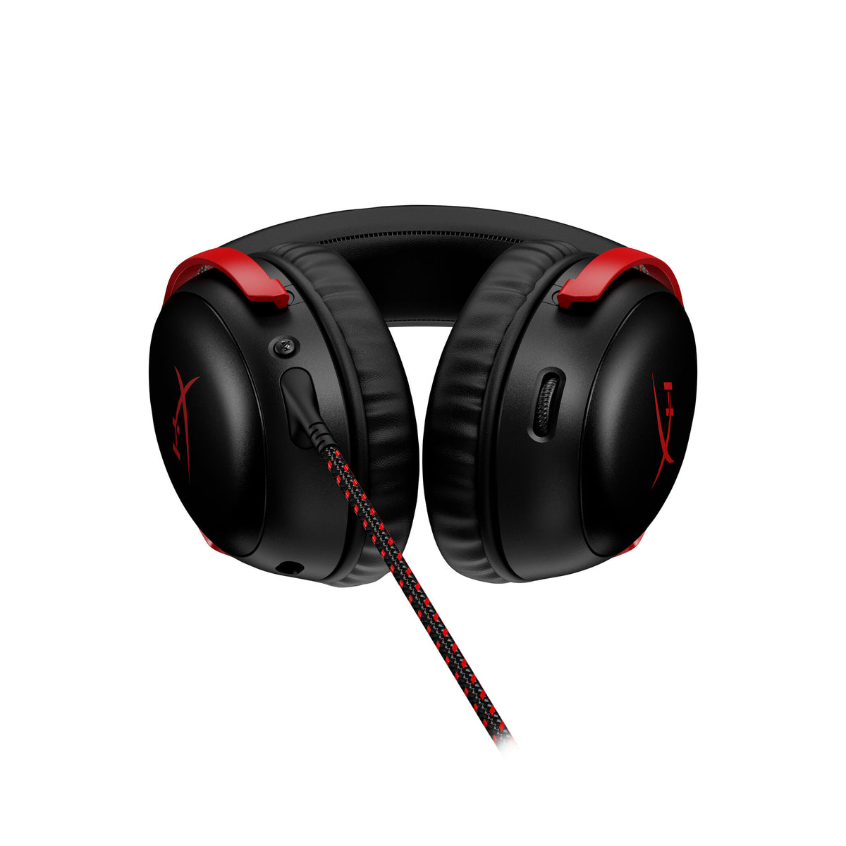 HyperX Cloud 3 Kablet Høretelefoner Sort Rød