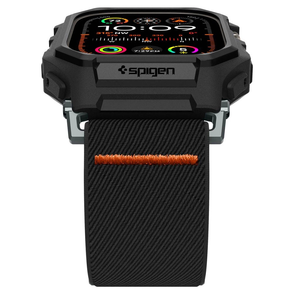 Spigen Lite Fit Pro Case with Strap for Apple Watch Ultra 1 / 2 (49mm) - Matte Black