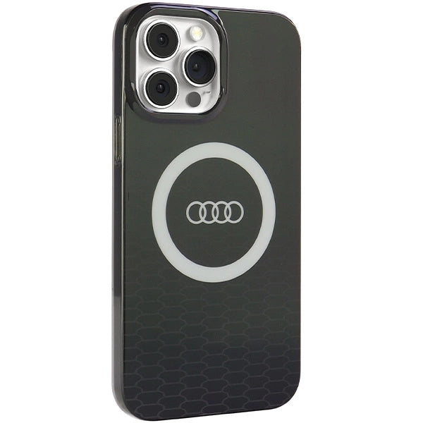 Audi IML Big Logo MagSafe-hylster til iPhone 13 Pro Max - sort