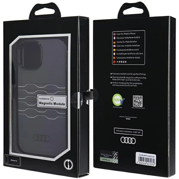 Audi IML MagSafe case for iPhone 15 / 14 / 13 - black
