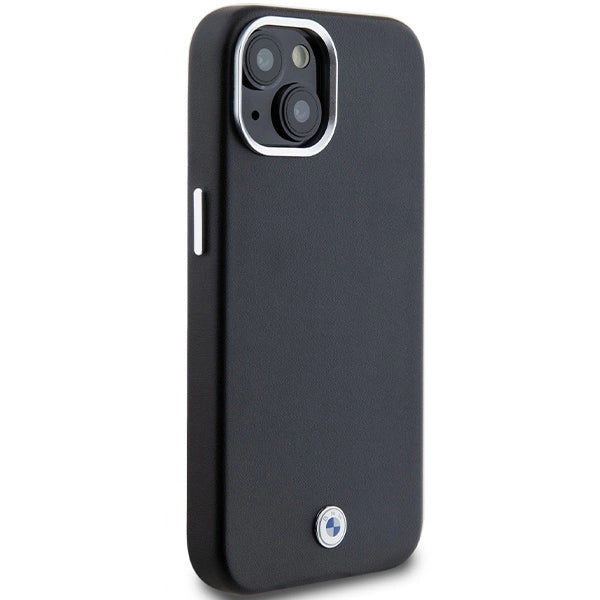 BMW Signature Wrapped Metal MagSafe Case til iPhone 14/15/13 - sort