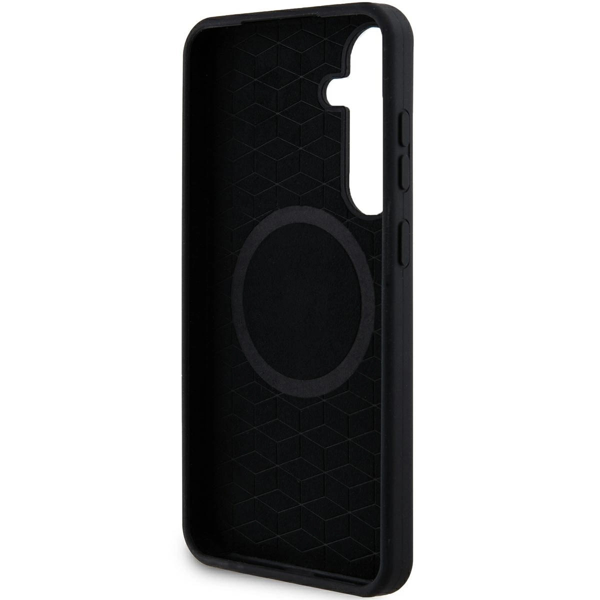 BMW M Silicone Printed Ring MagSafe-kasse til Samsung Galaxy S24+ - sort