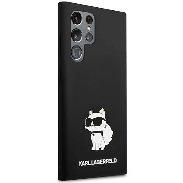 Karl Lagerfeld Silicone Choupette case for Samsung Galaxy S24 Ultra - black