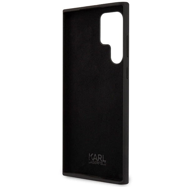 Karl Lagerfeld Silicone Choupette case for Samsung Galaxy S24 Ultra - black