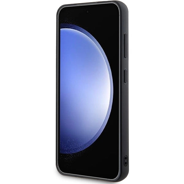 Karl Lagerfeld Rhinestone Metal Logo case for Samsung Galaxy S24+ - black