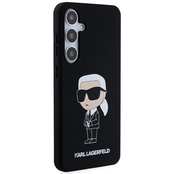 Karl Lagerfeld Silicone Ikonik case for Samsung Galaxy S24 - black