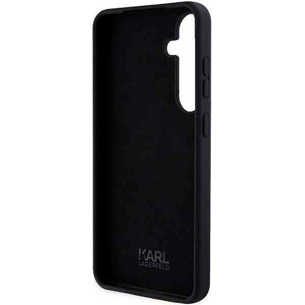 Karl Lagerfeld Silicone Ikonik case for Samsung Galaxy S24 - black