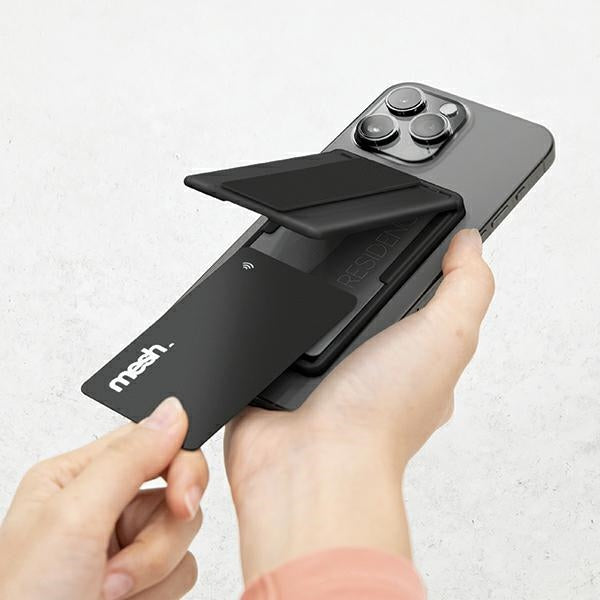 Uniq Heldro ID magnetpen med støtte og band - sort