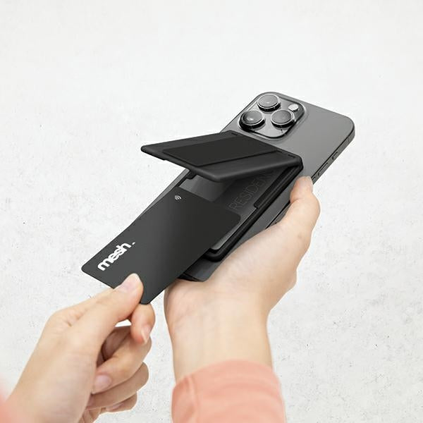 Uniq Heldro ID magnetpen med støtte og band - sort