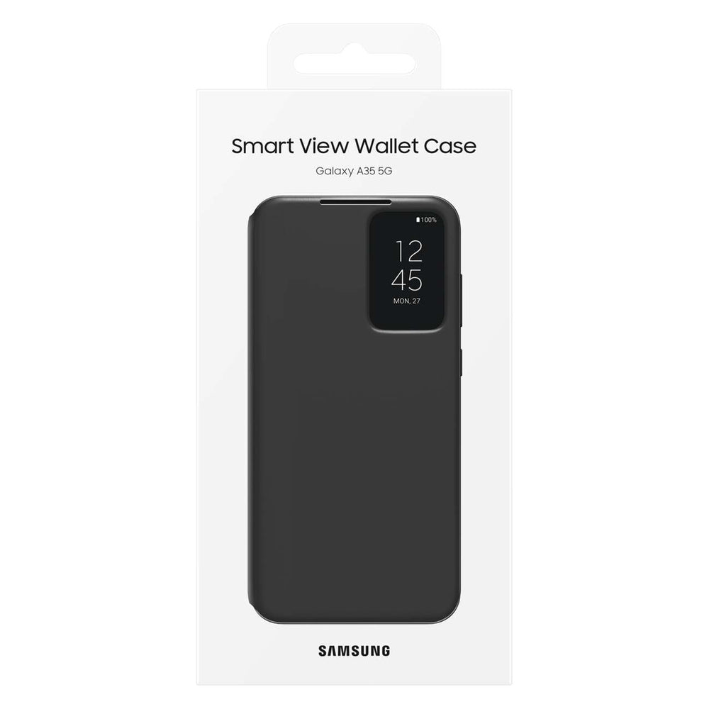 Samsung Smart View Wallet EF-ZA356CBEGWW flip case til Samsung Galaxy A35 - sort