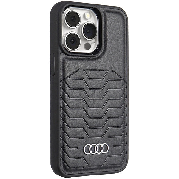Audi Synthetic Leather case with MagSafe for iPhone 13 Pro Max - black