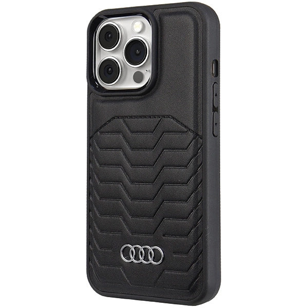 Audi Synthetic Leather case with MagSafe for iPhone 13 Pro Max - black