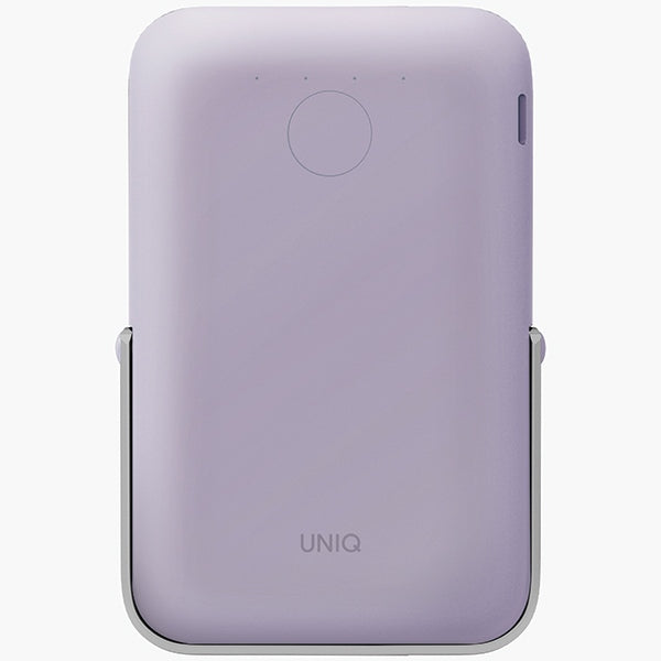 Powerbank Uniq Hoveo magnetisk 5000mAh USB-C 20W PD - lilla