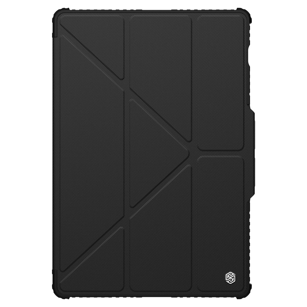 Nillkin Bumper Leather Case Pro-kasse til Samsung Galaxy Tab S9+ - sort