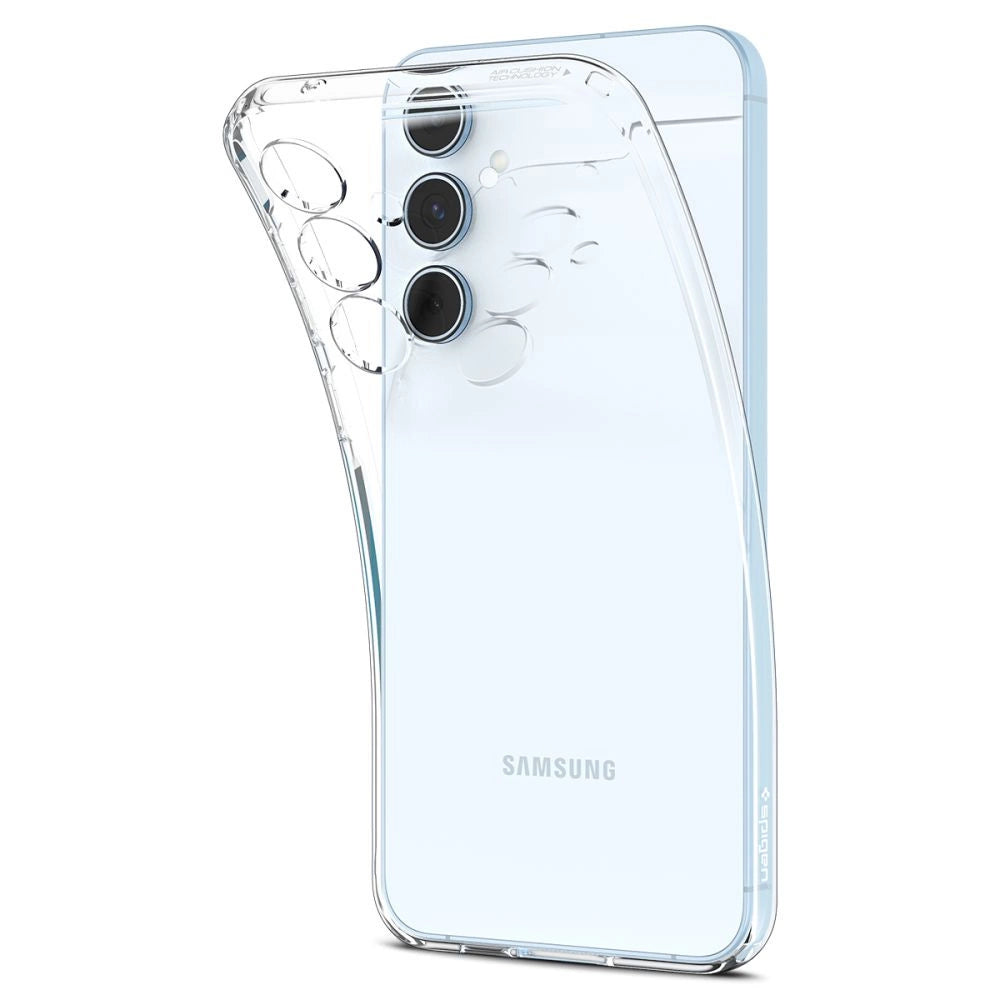 Spigen Liquid Crystal Case til Samsung Galaxy A55 5G - Gennemsigtig