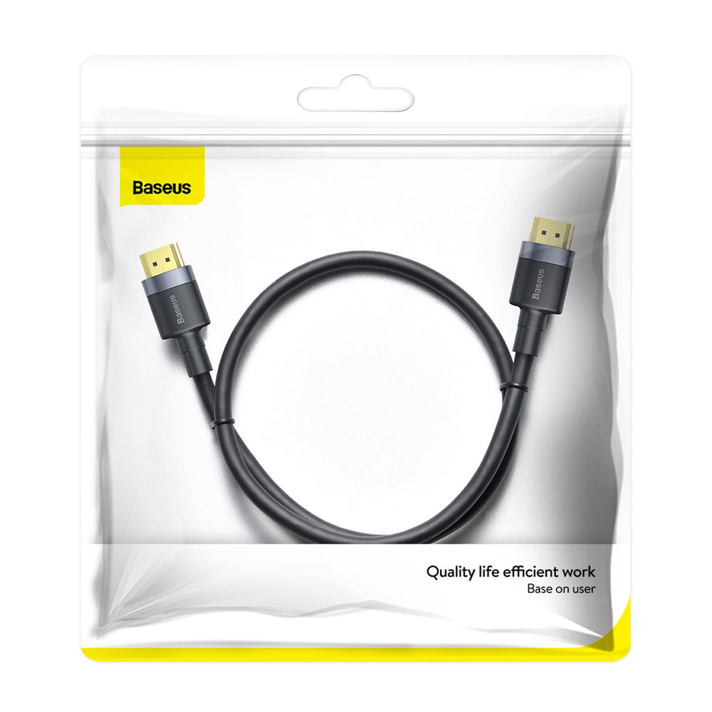 Baseus Cafule HDMI / HDMI 2.0 4K 60 Hz 3D 18 Gbps cable - black