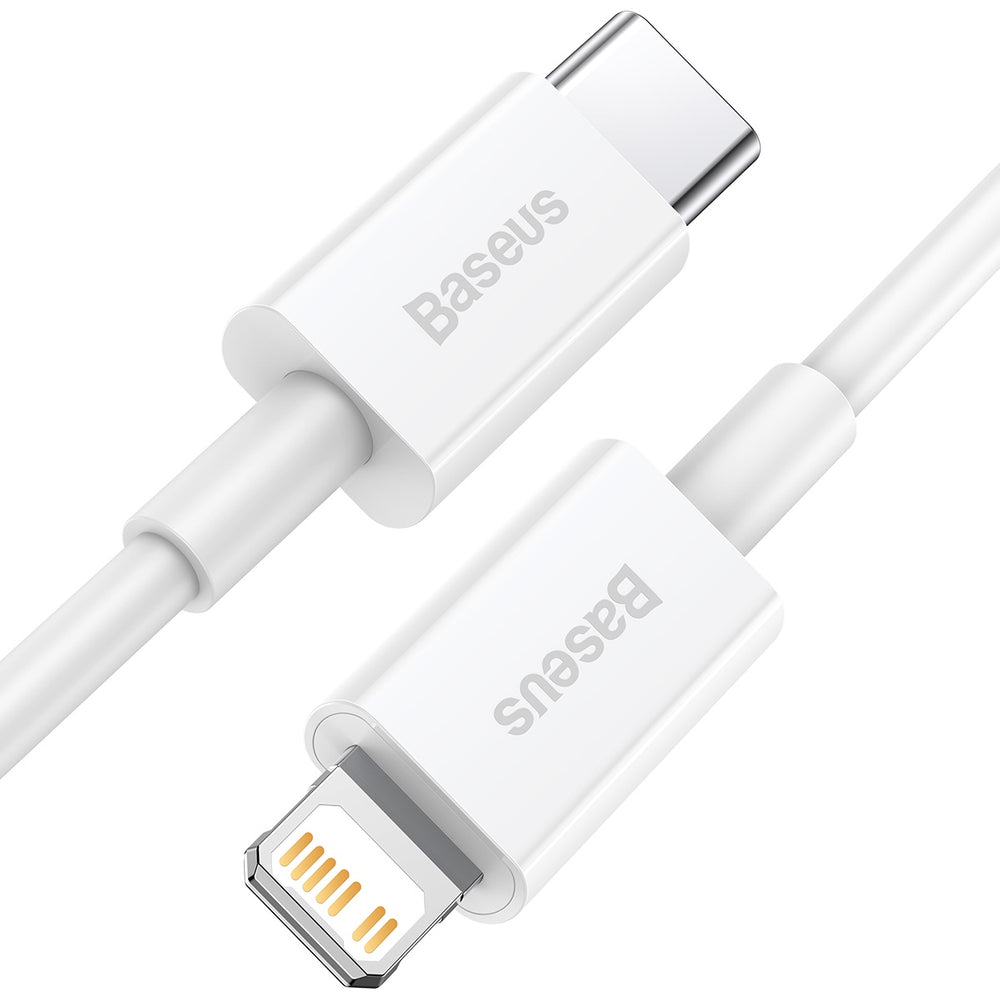 Baseus Superior Series USB-C / Lightning PD 20W 2 m kabel - hvid