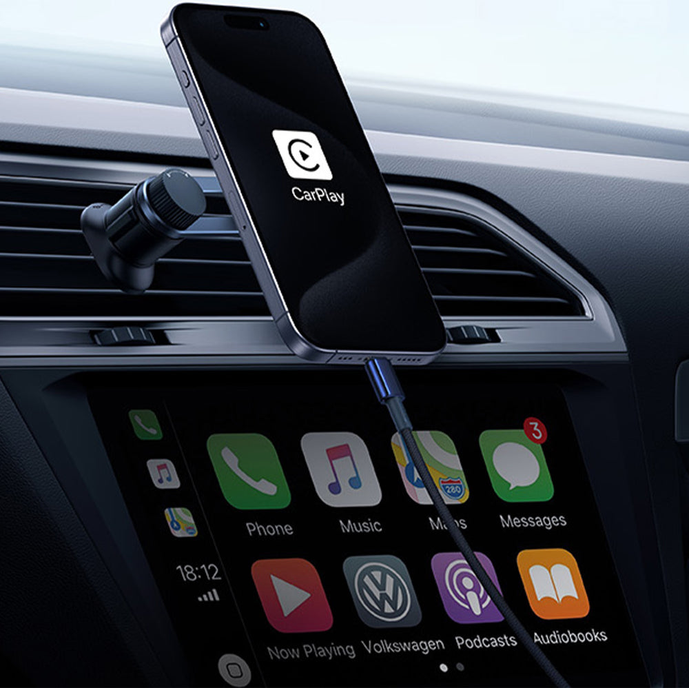 Baseus Tungsten Gold USB-C / USB-C kabel 100W 1m - marineblå