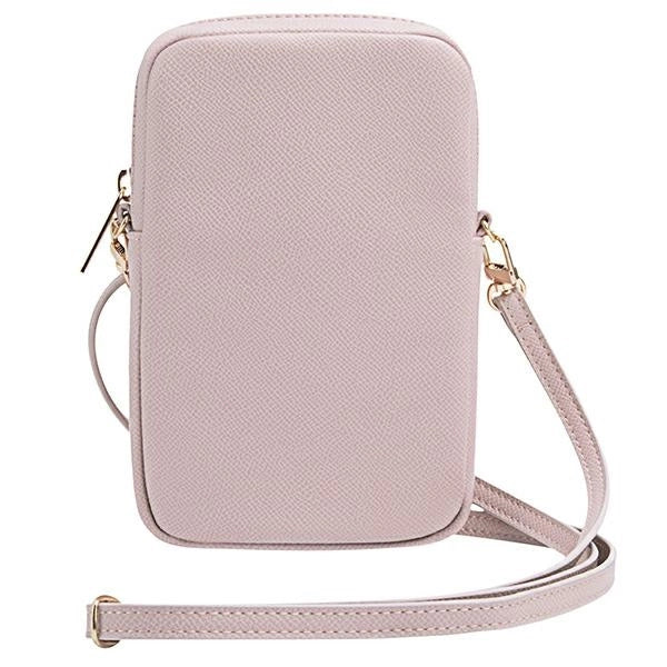 Guess Zip Triangle 4G bag - pink