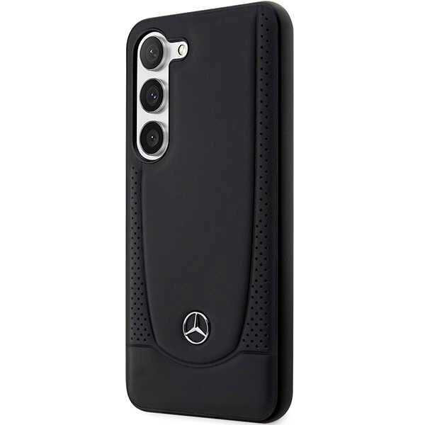 Mercedes Leather Urban case for Samsung Galaxy S23 FE - black