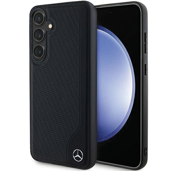 Mercedes læder MagSafe-hylster til Samsung Galaxy S24+ - sort