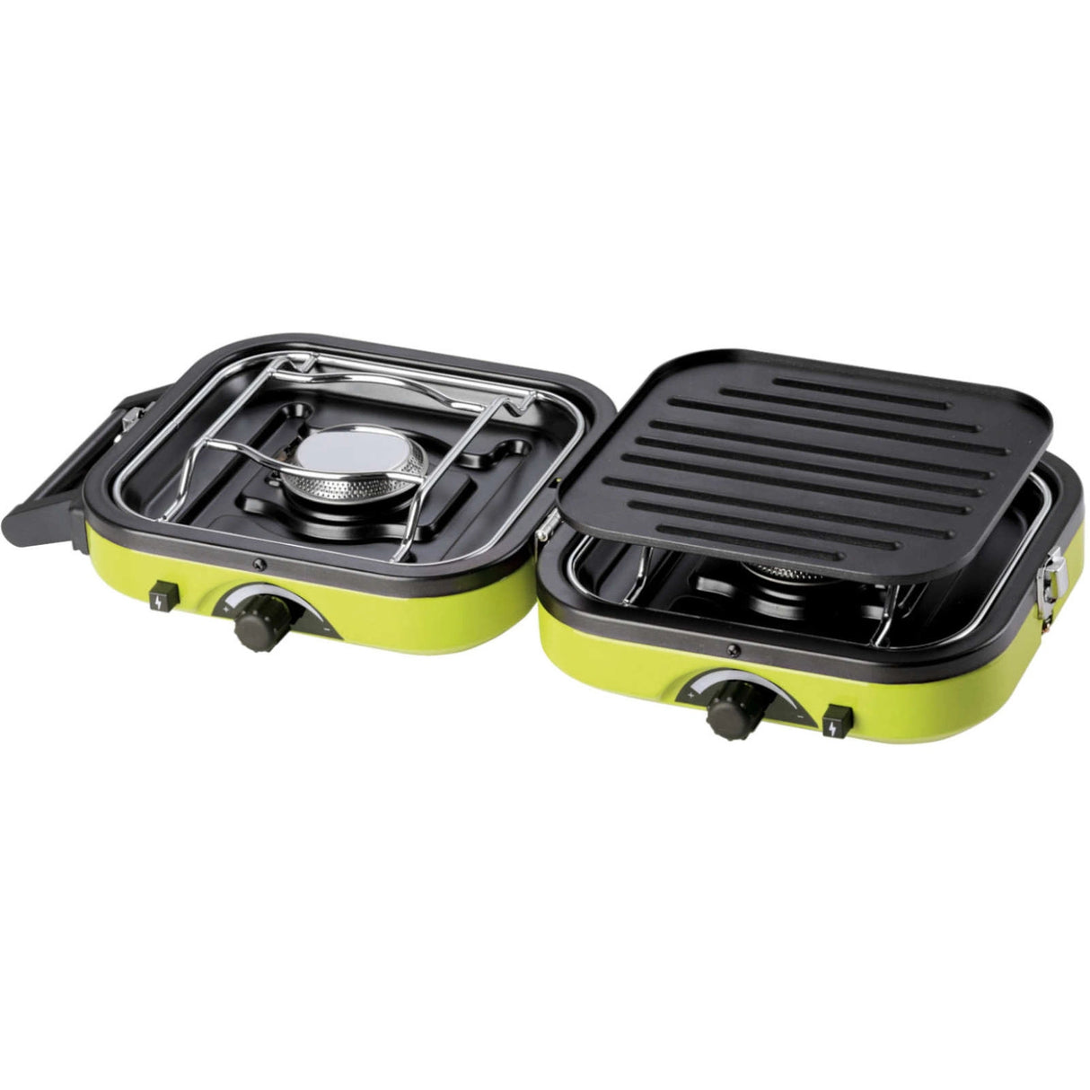 DUAL COMPACT + GRILL dobbelt campingovn