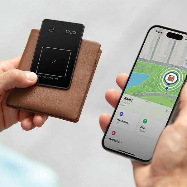 Uniq NFC-lokator Atlas grå/grafit Uniq-ATLASCARDTRK-GRAFIT