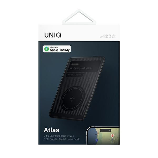 Uniq NFC-lokator Atlas grå/grafit Uniq-ATLASCARDTRK-GRAFIT