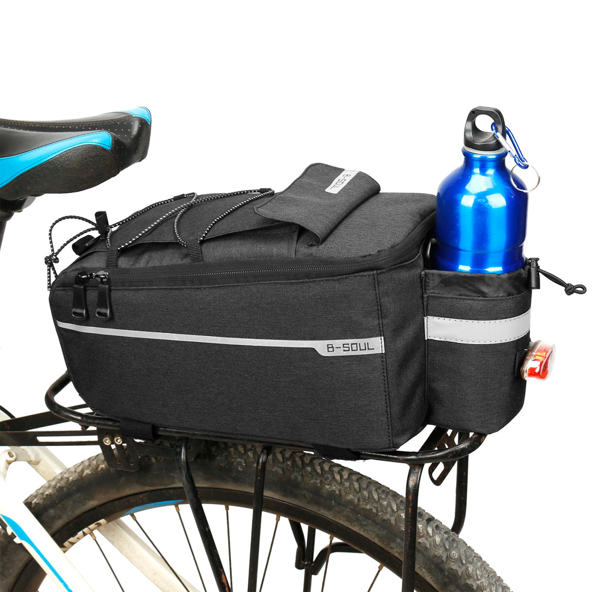 WYA26Y0S Thermal Bike Pannier Bag med skulderrem - sort