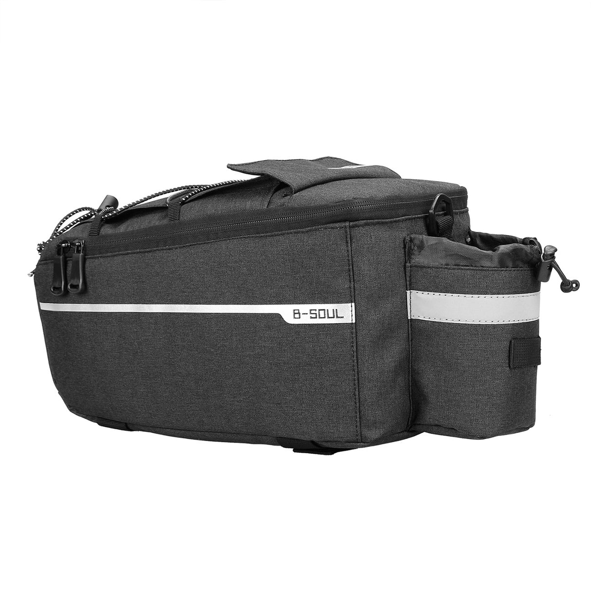 WYA26Y0S Thermal Bike Pannier Bag med skulderrem - sort