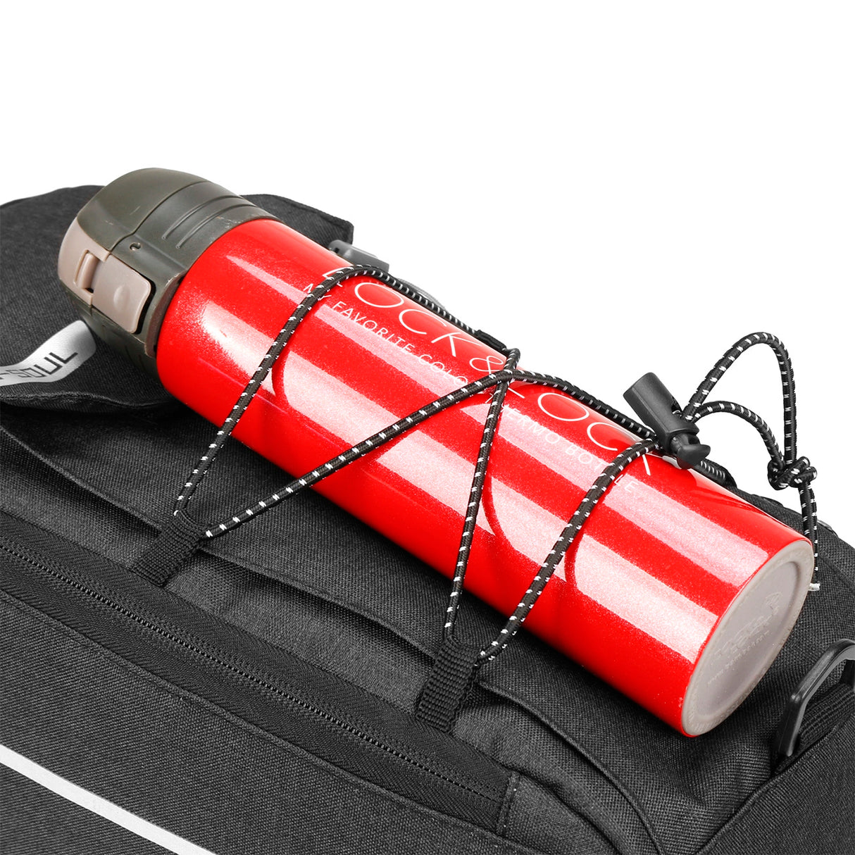 WYA26Y0S Thermal Bike Pannier Bag med skulderrem - sort