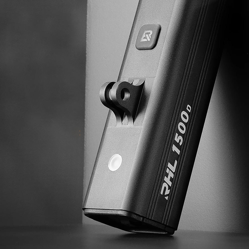 Rockbros RHL1500 forhjulslys 5000mAh 1500lm IPX6 - sort