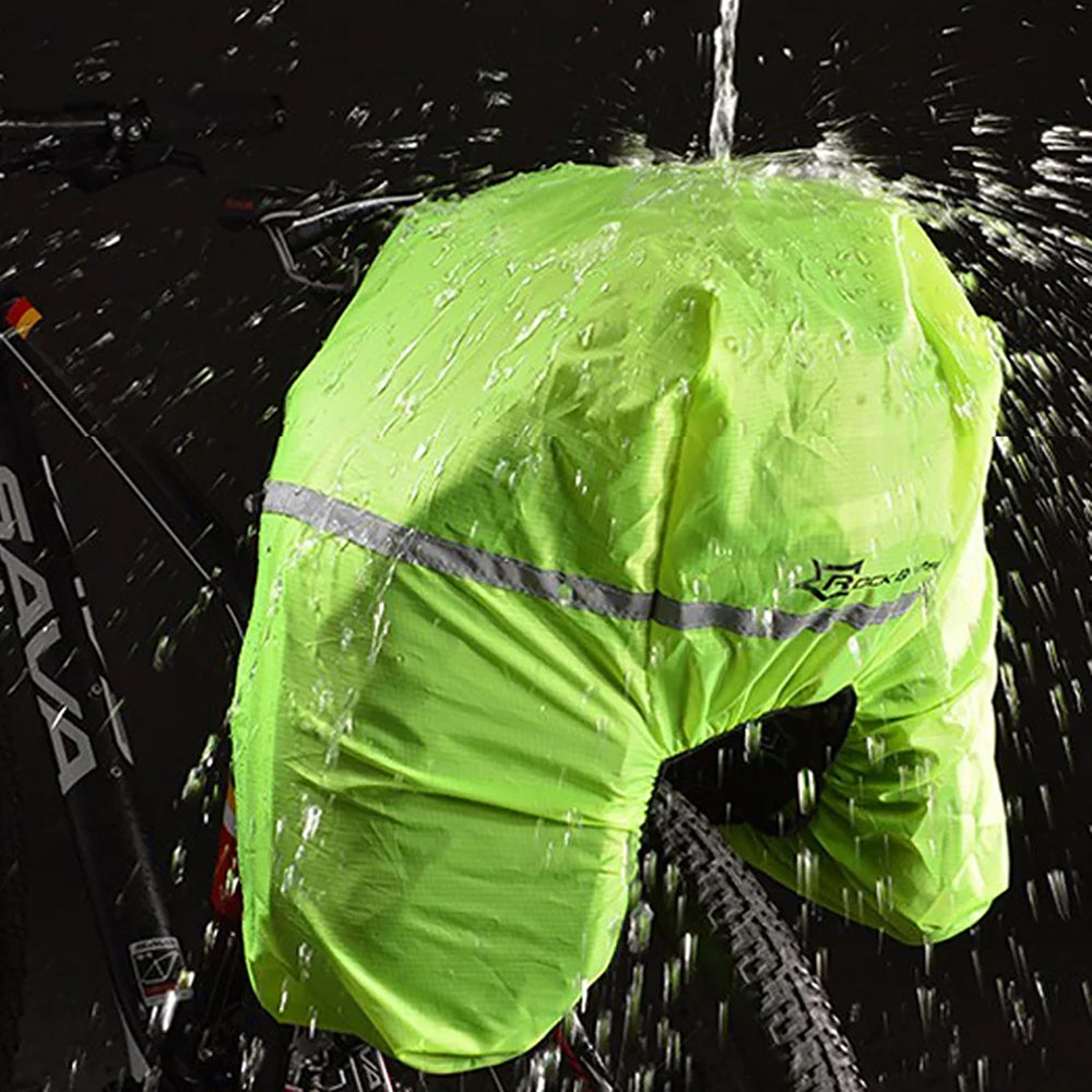 Rockbros A6-03BK bicycle bag for trunk 35 l with fold-out pockets - black